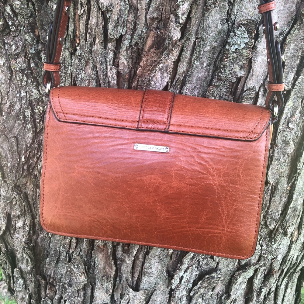 Rebecca Minkoff Hudson Mini Moto in Luggage - Picture 2 of 7